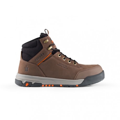 Scruffs - Buty ochronne Switchback 3, brązowe, Rozmiar 45 (10,5)