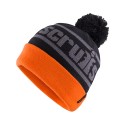 Trade Bobble Hat, Black/Orange