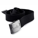 --- Adjustable Clip Belt Black, Small - Medium