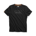 Scruffs - T-shirt z organicznej bawełny Sedona, czarny, Rozmiar M