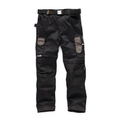 Scruffs - Spodnie robocze Pro Flex, czarne, Rozmiar 48 S