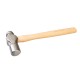 --- King Dick Ball Pein Hammer Hickory, 24oz (675g)