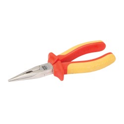 King Dick - VDE Long-Nosed Pliers, 170mm