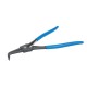 King Dick Outside Circlip Pliers Bent Metric, 290mm