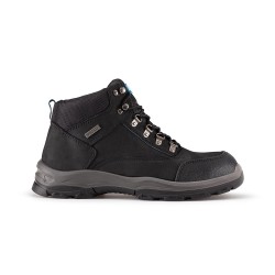 --- Tough Grit Teak 2 Safety Boot Black, Size 9 / 43