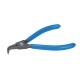 --- King Dick Outside Circlip Pliers Bent Metric, 125mm