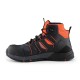 --- Scruffs Glide Safety Boot Black / Orange, Size 7 / 41