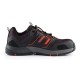 --- Scruffs Air Safety Trainer Black/Orange, Size 9 / 43