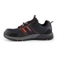 --- Scruffs Air Safety Trainer Black/Orange, Size 9 / 43