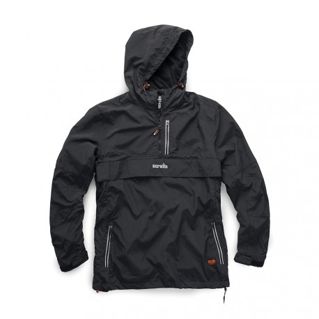 --- Scruffs Over-Head Jacket Black, M