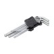 --- King Dick Hex Key Wrench Long Ball End Set Metric 9pce, 1.5 - 10mm