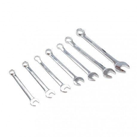 --- King Dick Combination Spanner Set Metric 7pce, 10 - 19mm