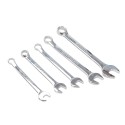 --- King Dick Combination Spanner Set AF 5pce, 1/4" - 1/2"