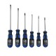 --- King Dick Screwdriver Set 6pce, Slotted / Phillips