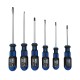 --- King Dick Screwdriver Set 6pce, Slotted / PZ