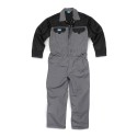 --- Tough Grit Zip-Front Coverall Charcoal, XS