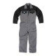 --- Tough Grit Zip-Front Coverall Charcoal, M