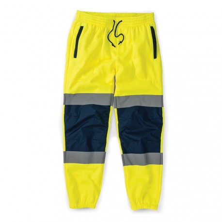 --- Tough Grit Hi-Vis 2-Tone Jogger Yellow/Navy, XXL