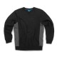 --- Tough Grit 2-Tone Sweatshirt Black / Charcoal, M