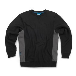 Tough Grit 2-Tone Sweatshirt Black / Charcoal, M