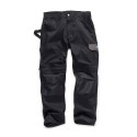 Tough Grit Work Trousers Black, 40L