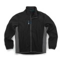 --- Tough Grit 2-Tone Softshell Black / Charcoal, XXXL