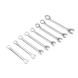 --- King Dick Combination Spanner Set Miniature Metric 8pce, 4 - 9mm