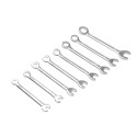 King Dick Combination Spanner Set Miniature Metric 8pce, 4 - 9mm