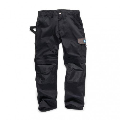 --- Tough Grit Work Trousers Black, 30L