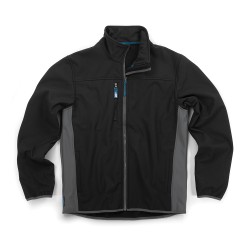 --- Tough Grit 2-Tone Softshell Black / Charcoal, XXL