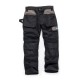 --- Tough Grit Holster Work Trousers Black, 30L