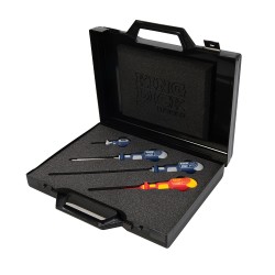 --- King Dick 1-for-6 Screwdriver Gift Set 4pce, Phillips / PZ