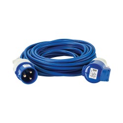 Defender Arctic Extension Lead Blue 2.5mm2 32A 14m, 230V