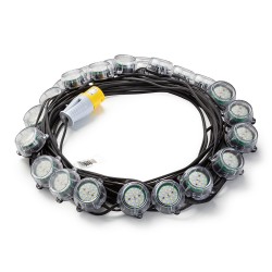 Defender 120W Heavy Duty LED Encapsulated Festoon String Lights 50m, 110V