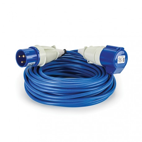 --- Defender Arctic Extension Lead Blue 2.5mm2 32A 25m, 230V