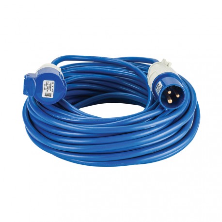 --- Defender Arctic Extension Lead Blue 2.5mm2 16A 25m, 230V