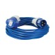 Defender Extension Lead Blue 2.5mm2 16A 14m, 230V