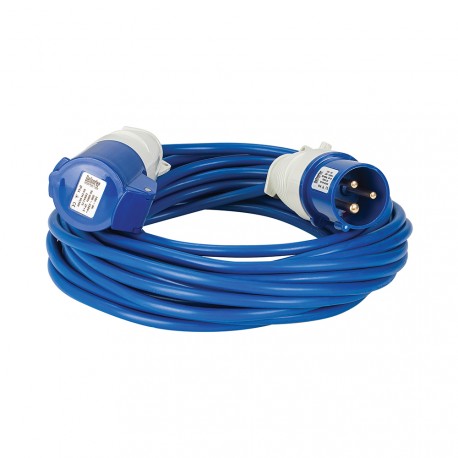 --- Defender Extension Lead Blue 2.5mm2 16A 14m, 230V