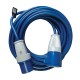 --- Defender Extension Lead Blue 2.5mm2 16A 14m, 230V