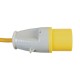 --- Defender Extension Lead Yellow 2.5mm2 32A 14m, 110V