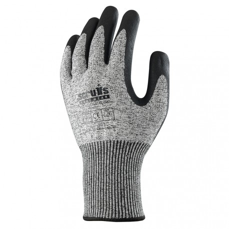 --- Scruffs Worker Cut-Resistant Gloves Grey, M / 8