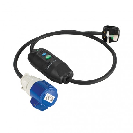 --- Defender In-Line RCD Lead 1m, 230V