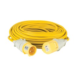 Defender Extension Lead Yellow 4mm2 32A 25m, 110V