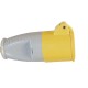 --- Defender Extension Lead Yellow 1.5mm2 16A 14m, 110V