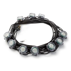 Defender 50W Heavy Duty LED Encapsulated Festoon String Lights 22m, 230V