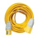 --- Defender Extension Lead Yellow 2.5mm2 16A 25m, 110V