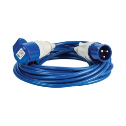 Defender Extension Lead Blue 4mm2 32A 14m, 230V