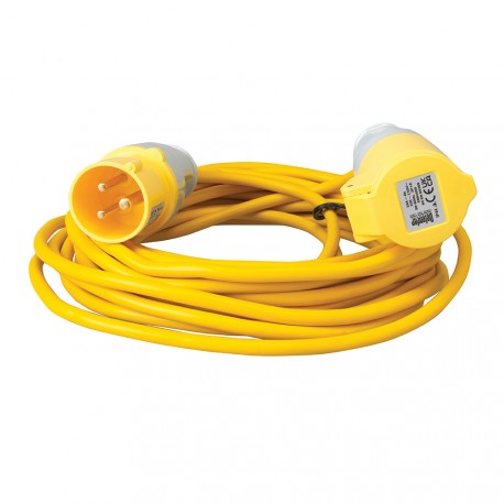 --- Defender Loose Lead Yellow 1.5mm2 10m, 110V