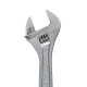 King Dick Adjustable Wrench Chrome, 6"