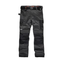 Scruffs - Spodnie z kieszeniami kaburowymi grafitowe Pro Flex, 32R